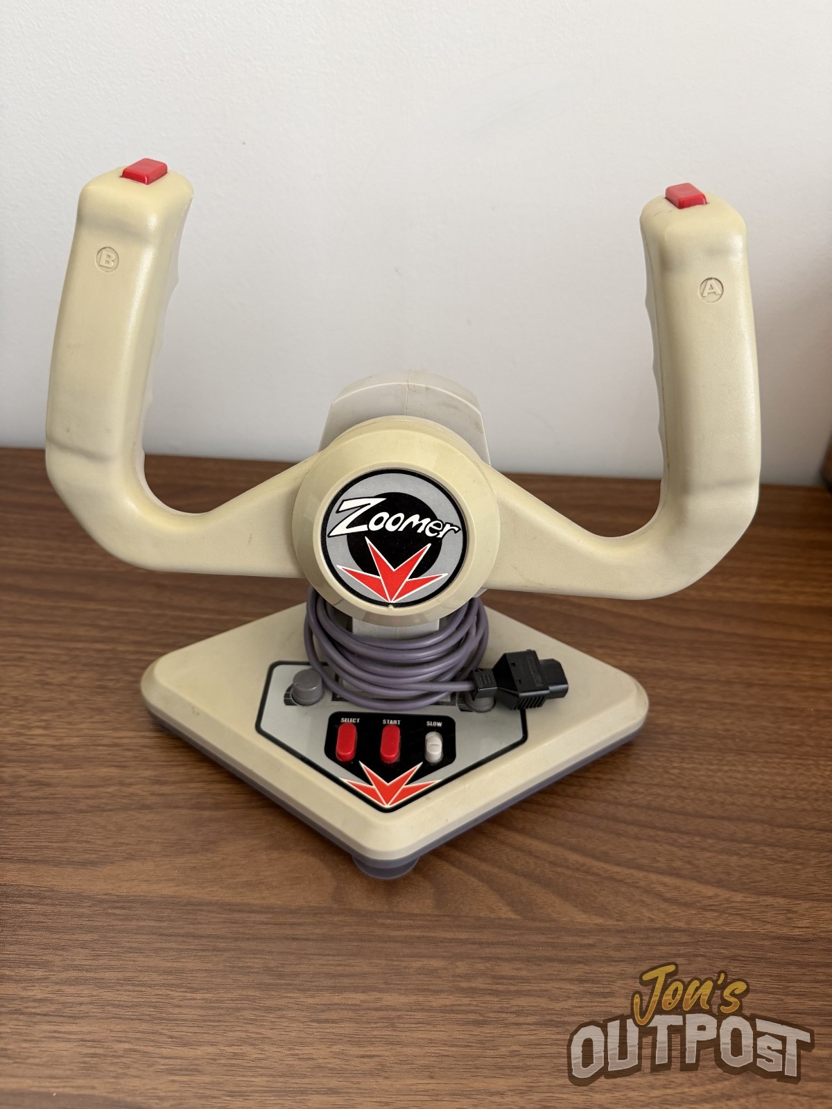 Nintendo NES Beeshu Zoomer Flight Stick, Untested