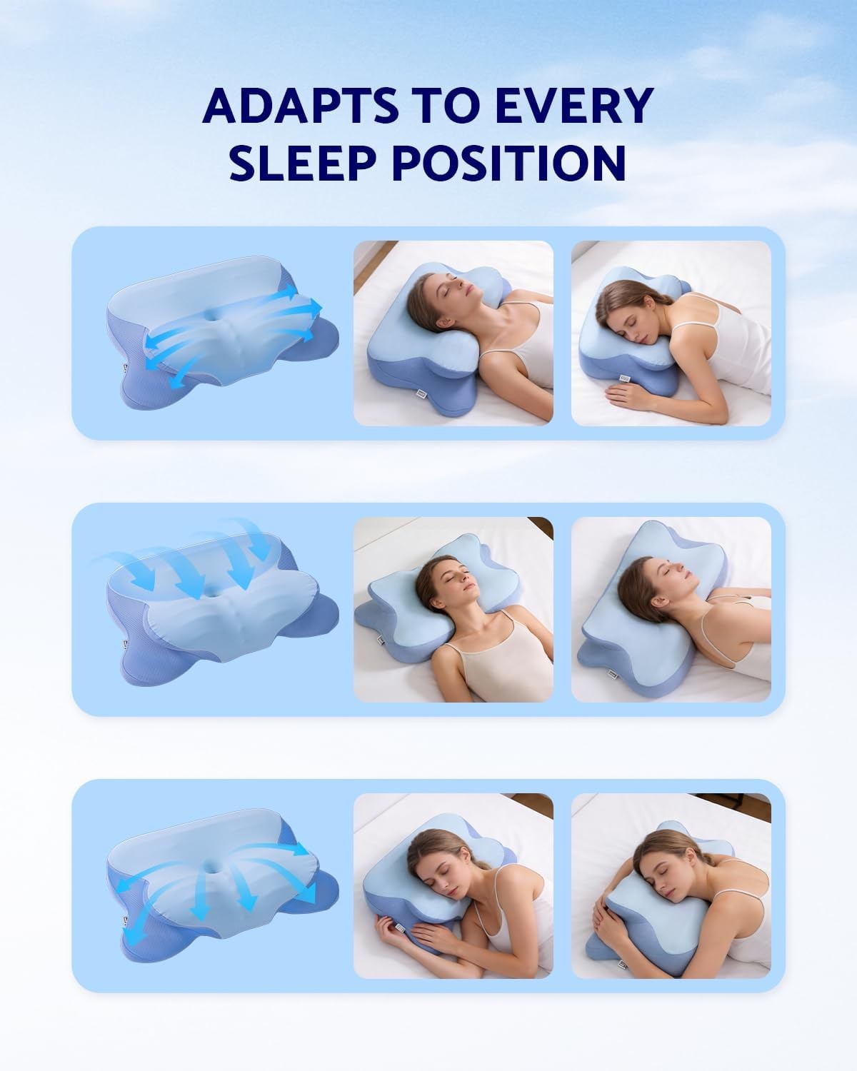 Cervical Neck Pillow