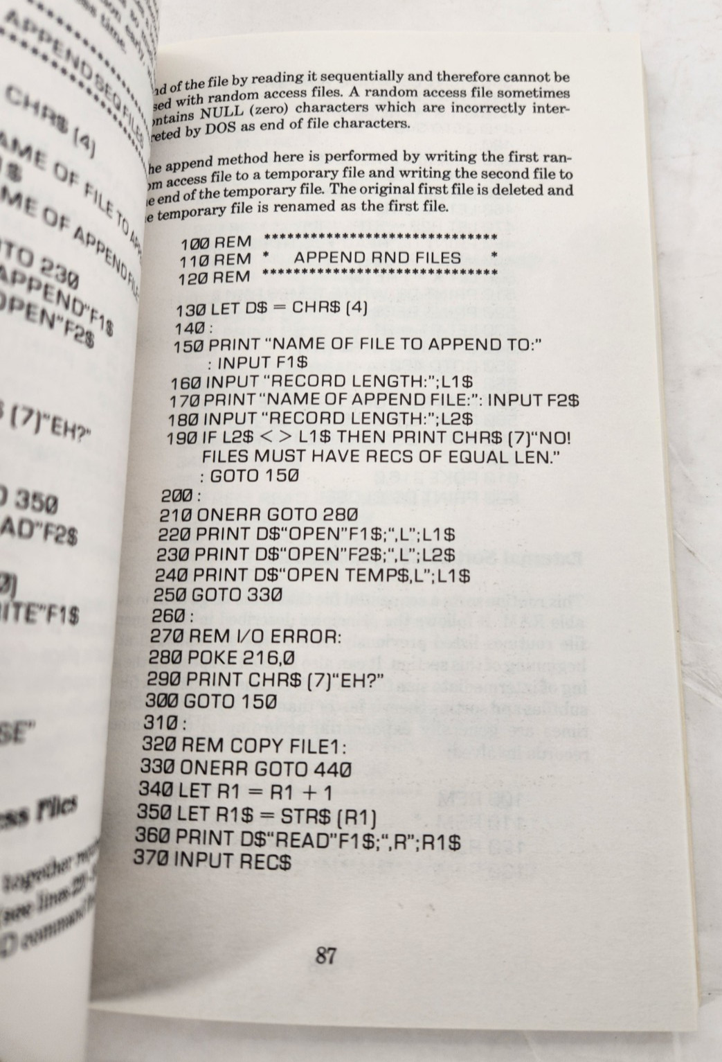 Intermediate Apple by Bill Parker 1984 for Basic Programmer Apple II Computer
