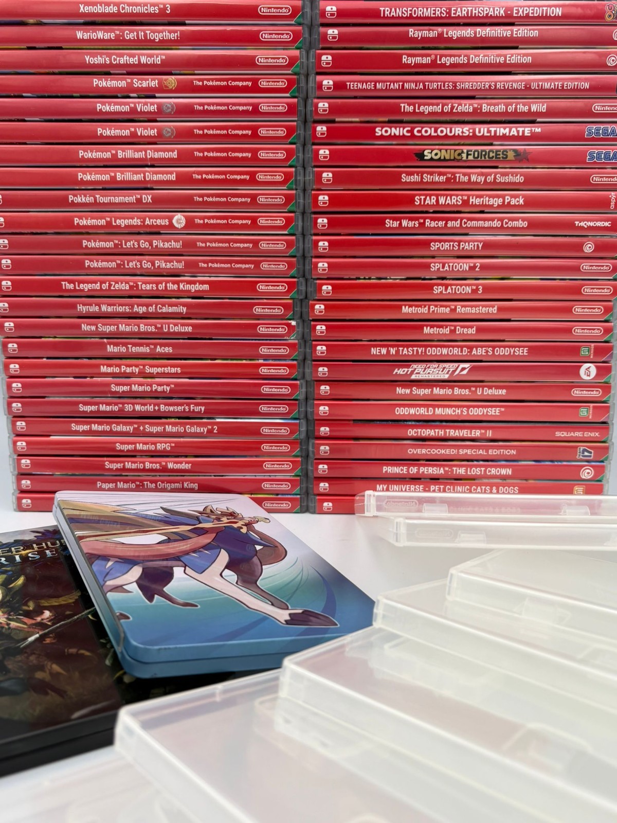Nintendo Switch Empty Game Case or Blank Replacement Case – No Game