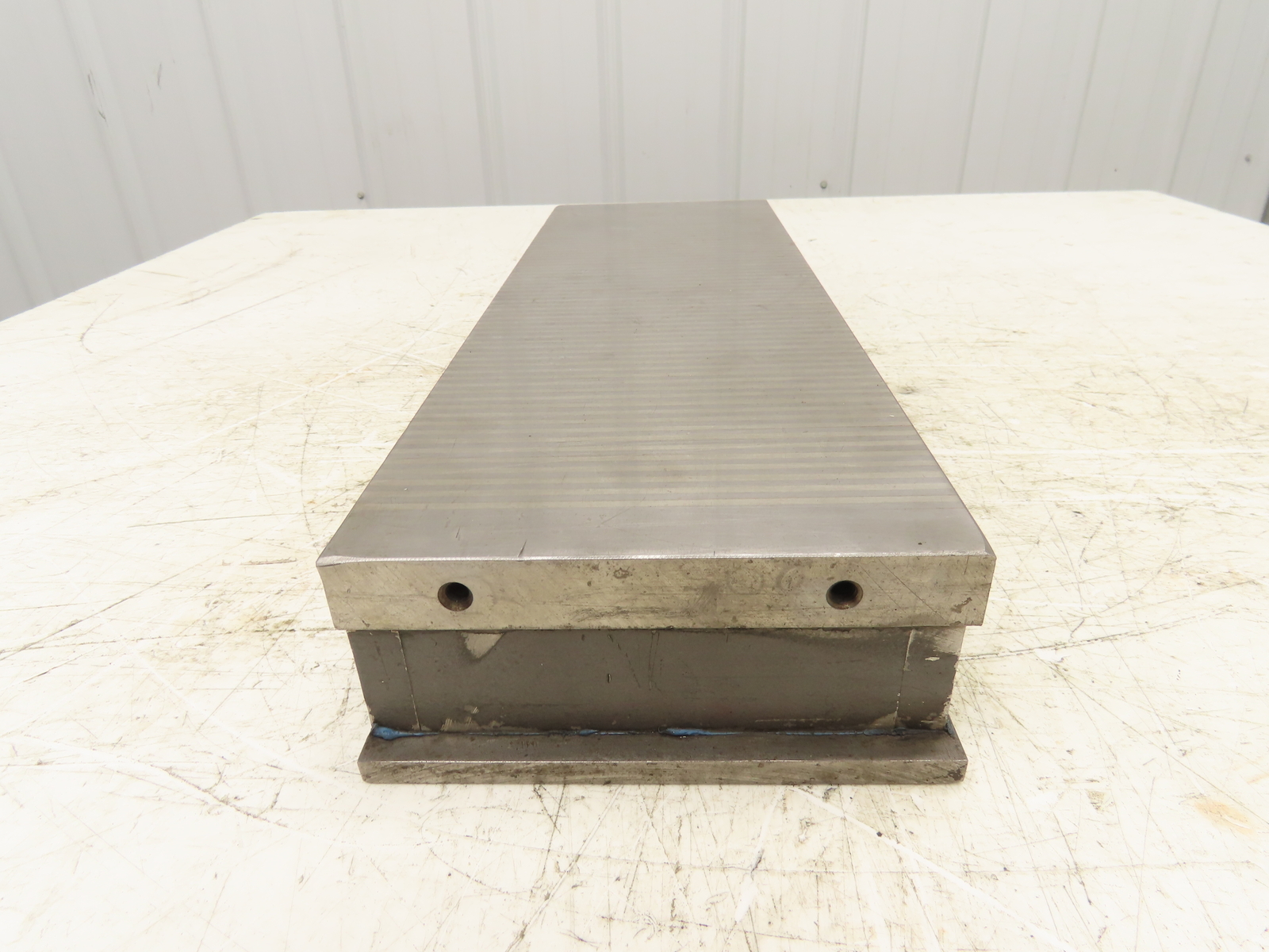Taft-Peirce 6"x18" Rectangular Permanent Magnetic Block Chuck 2.5" Height