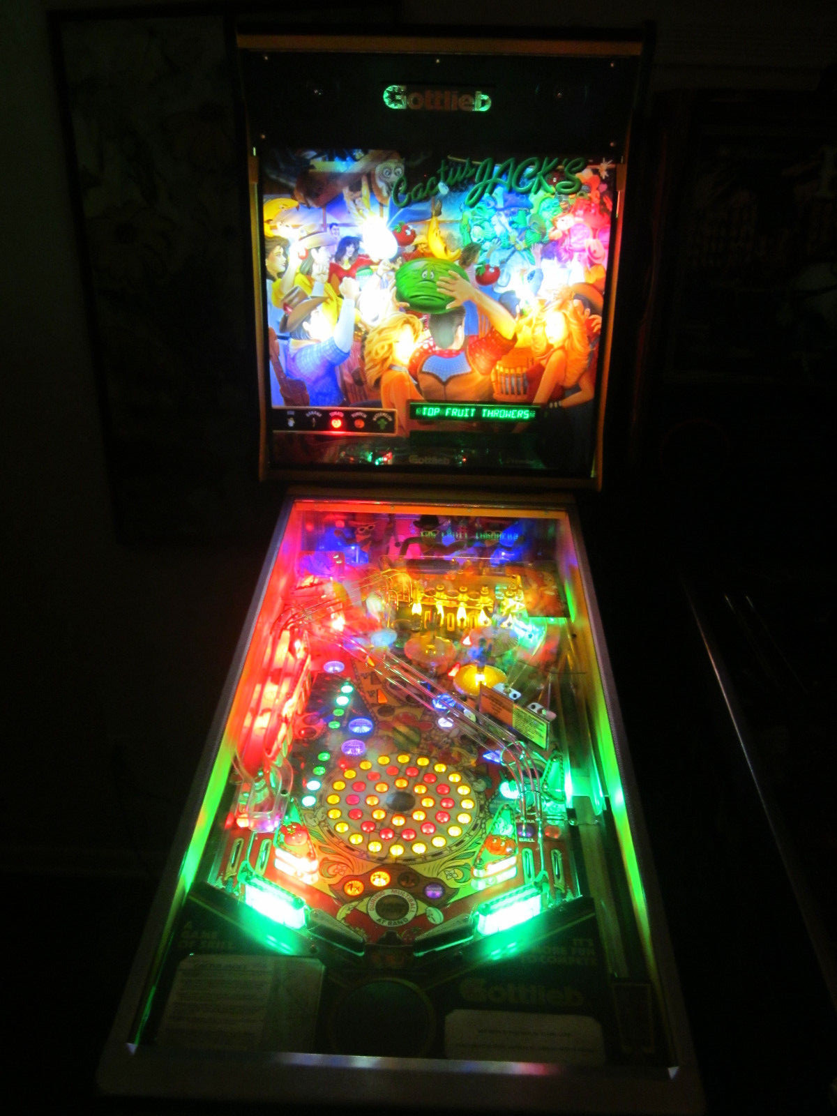 Cactus Jack NON GHOSTING Lighting Kit custom SUPER BRIGHT PINBALL LED KIT