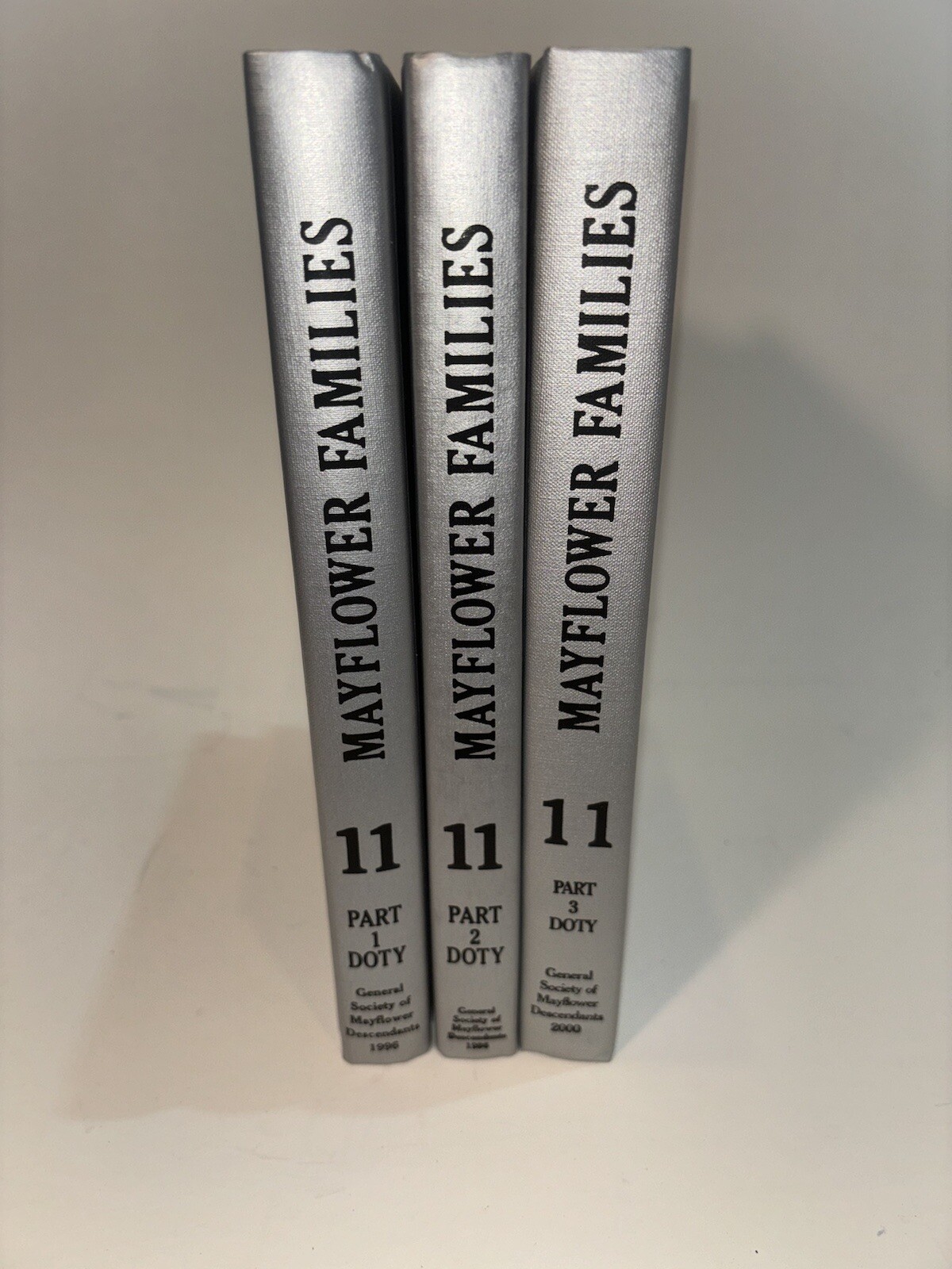 Mayflower Families Through Five Generations Volume 11, Parts 1, 2 And 3