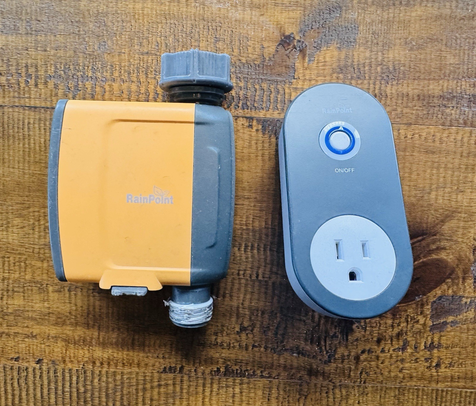 RainPoint 2 Zone WiFi Timer New + 1 Zone Hub Used Orbit Sprinkler Bundle