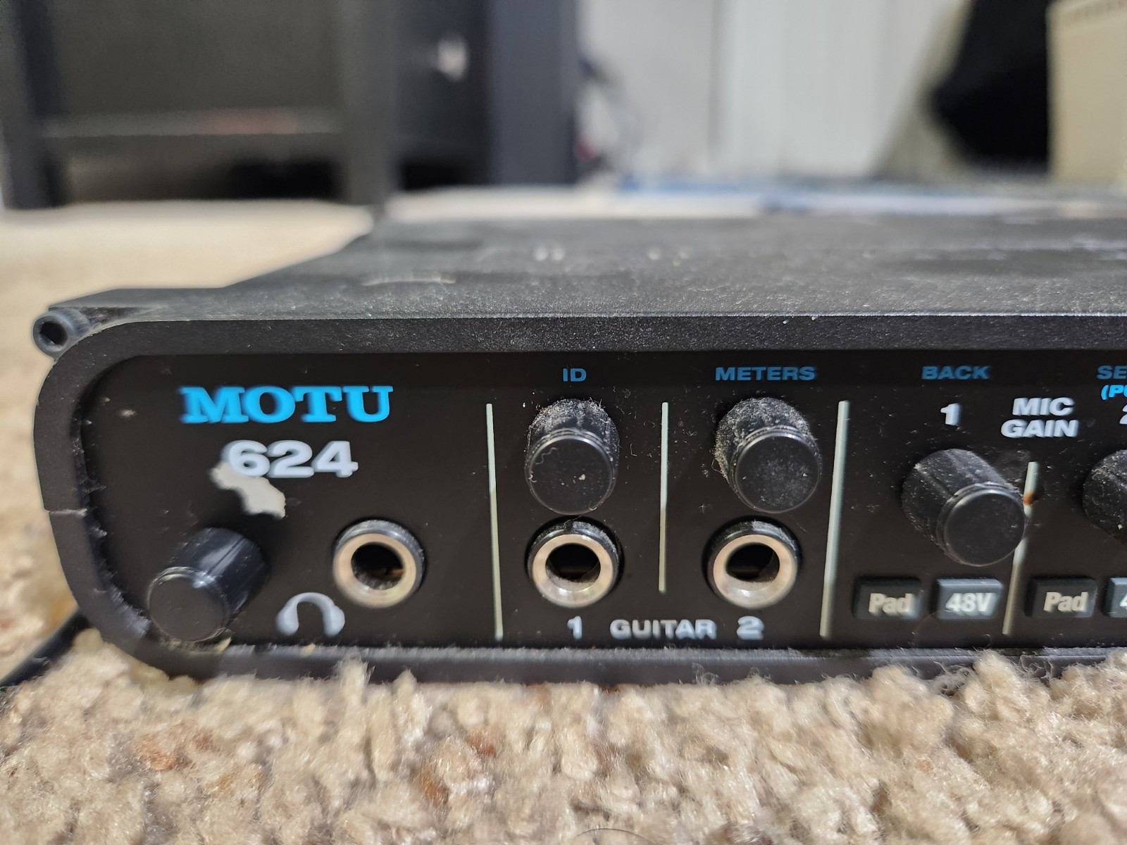 MOTU 624 USB Audio Interface Pro Audio Interface Excellent Condition Used