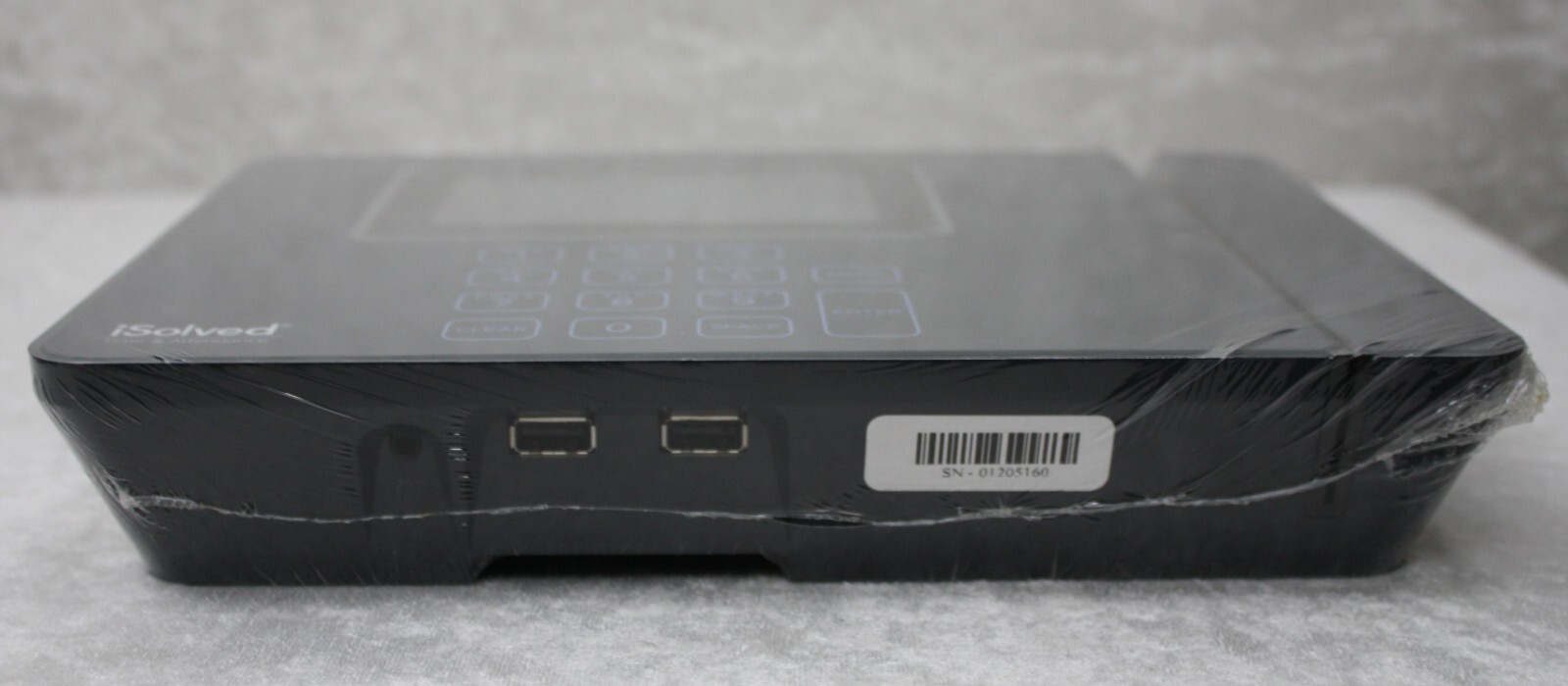 ISolved Time Clock with Biometric Reader Employee Attendance Machine New Open Bx