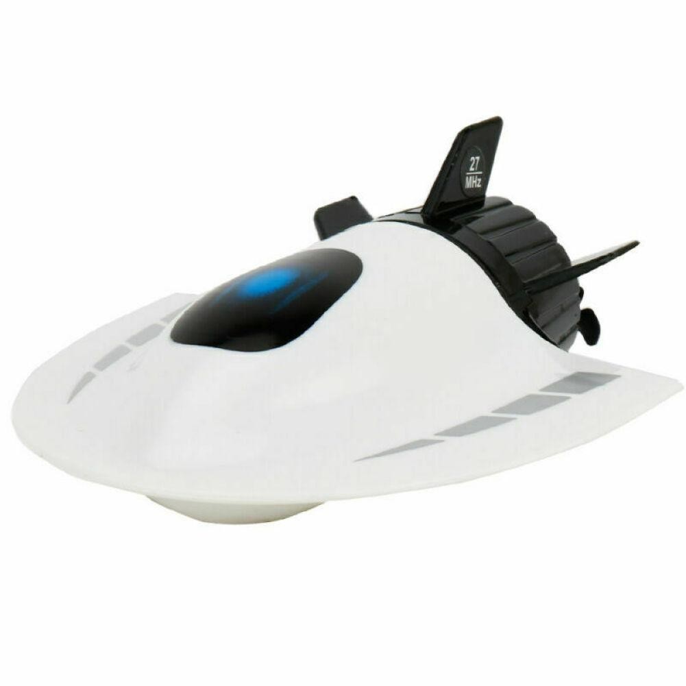 Underwater Sightseeing Model Boat Mini U-Boat RC Micro Submarine White ss