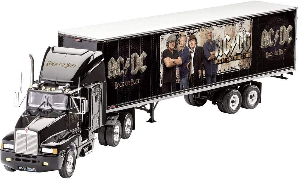 Revell 07453 1/32 Truck & Trailer "AC/DC" Limited Edition Plastic Model Kit