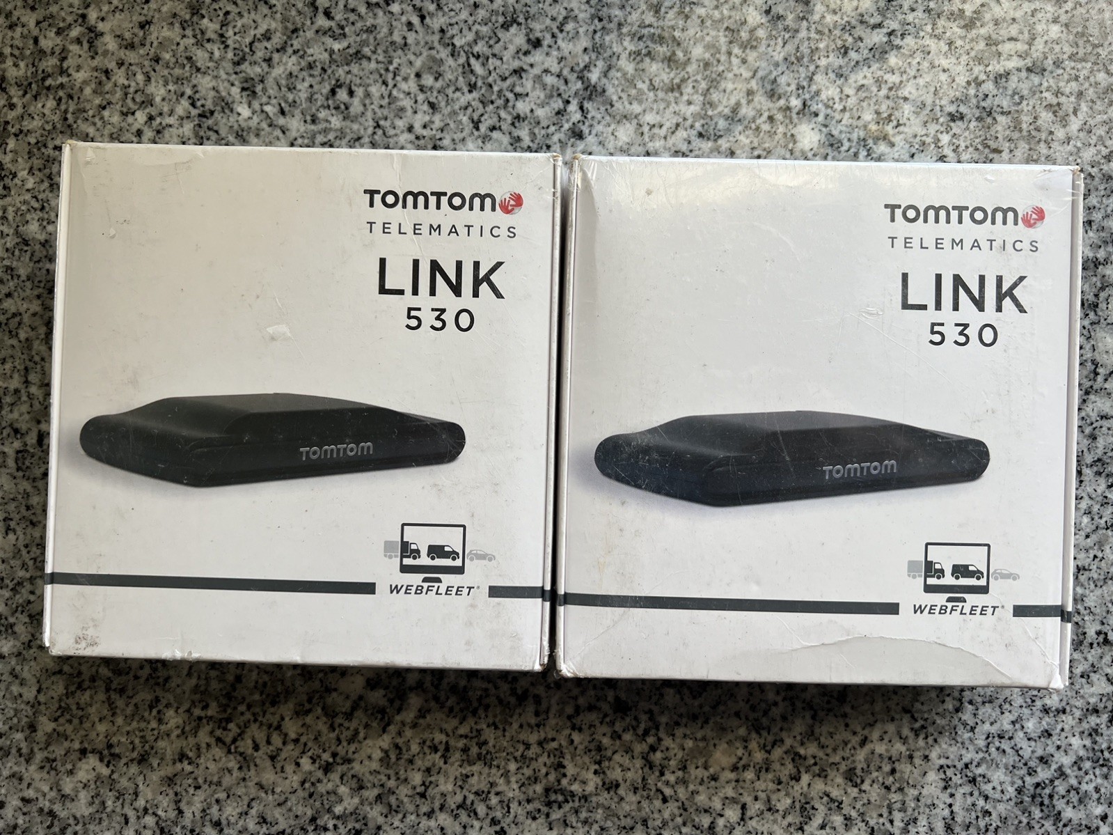 TWO (2) BRAND NEW TOMTOM TELEMATICS LINK 530 WEBFLEET TRACKING GPS DEVICE Sealed