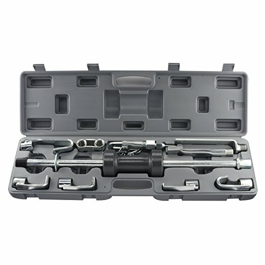 18 pc Heavy Duty Heat Treated Dent Puller Slide Hammer Body Shop Repair Tool