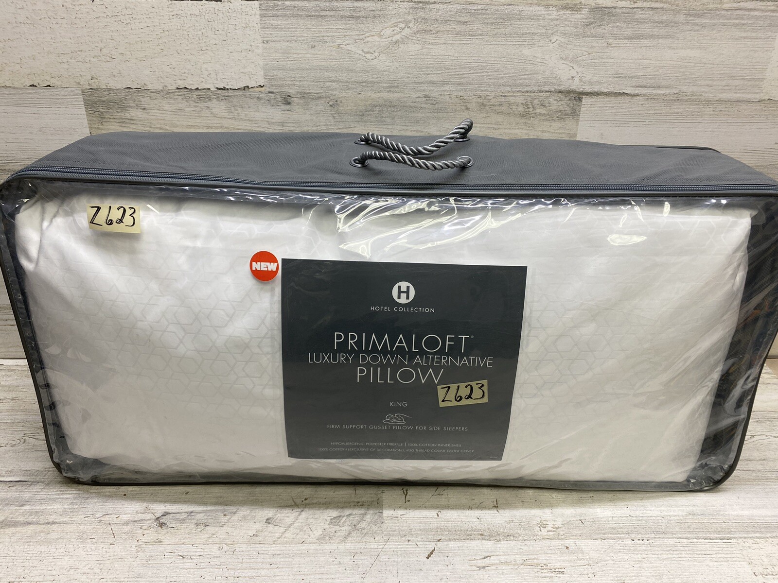 Hotel Collection Primaloft Luxury Down Alternative Firm (1) King Pillow