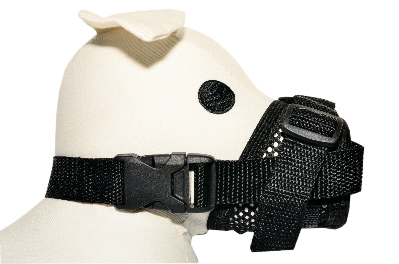 Mesh DOG MUZZLE Muzzle Adjustable Black Mesh Small Medium Large Extra Large