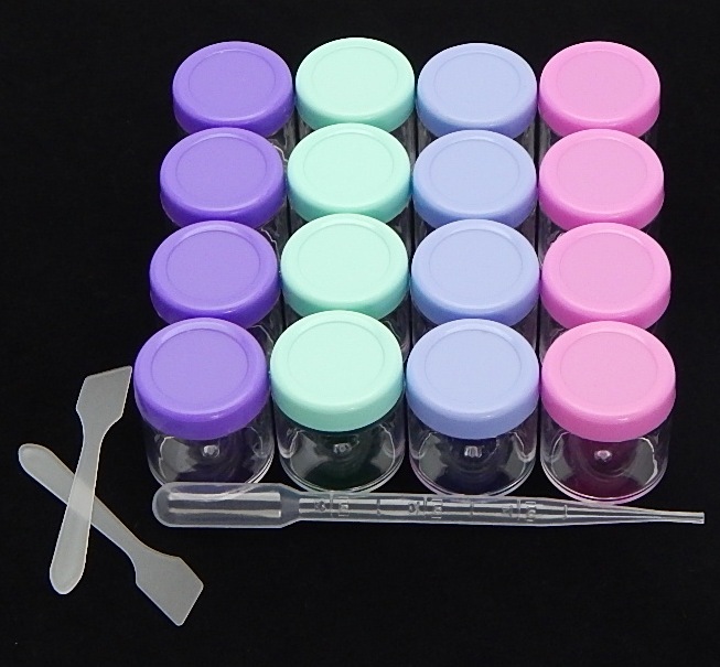 LARGE CLEAR EMPTY CONTAINER FOR COSMETICS, LIP BALM, MEDICINE, MIXING SAMPLE