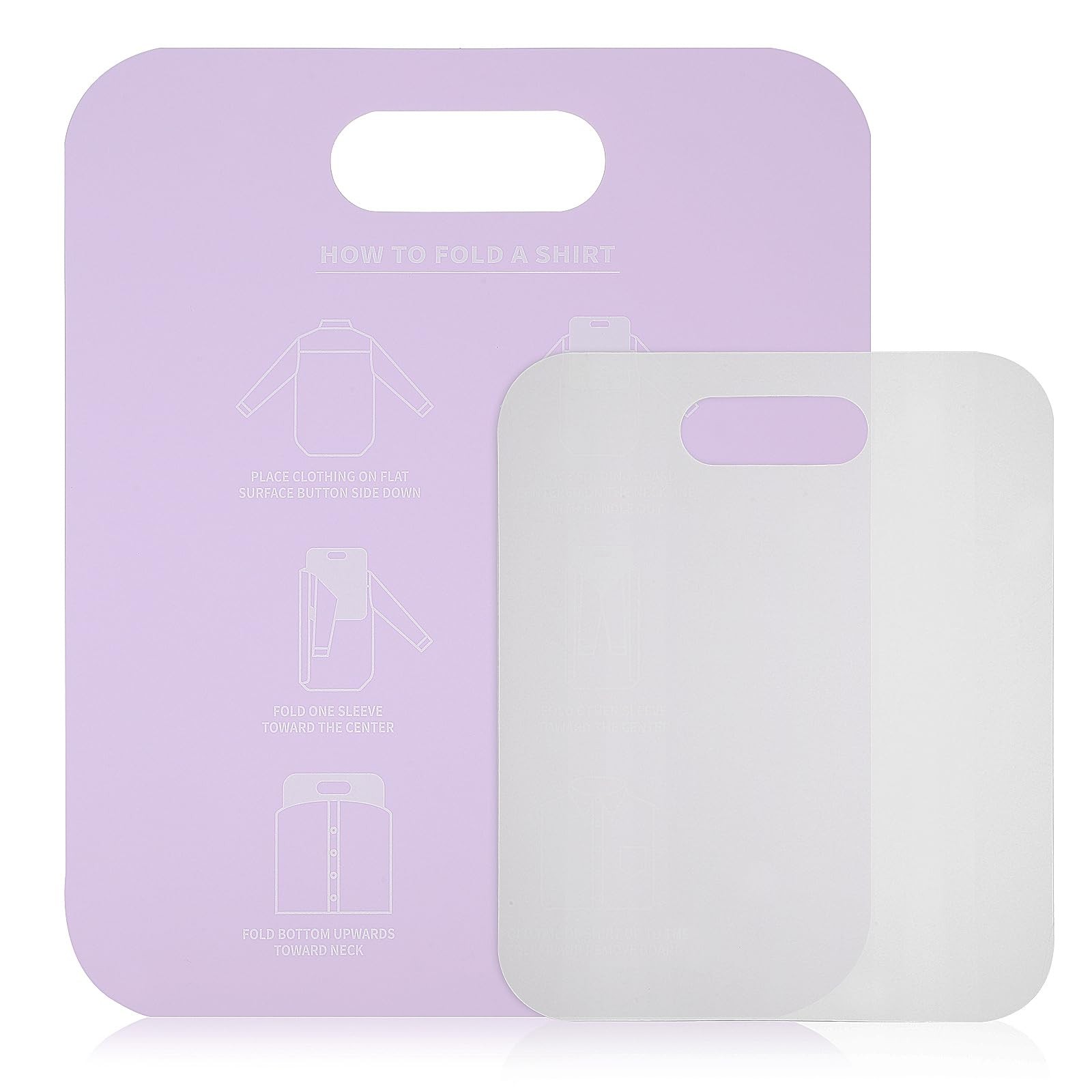2 PCS Shirt Folding Boards, Adults, Kids, Clothing Folding Tool, Easy, Laundry