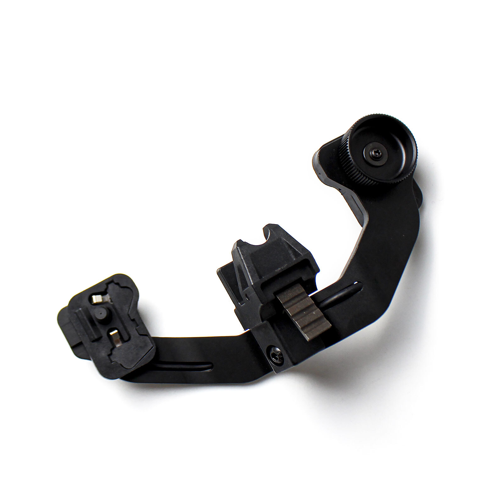 NVG Monocular Helmet Mount J arm Bridge + Mini Interface Shoe Adapter For PVS-14