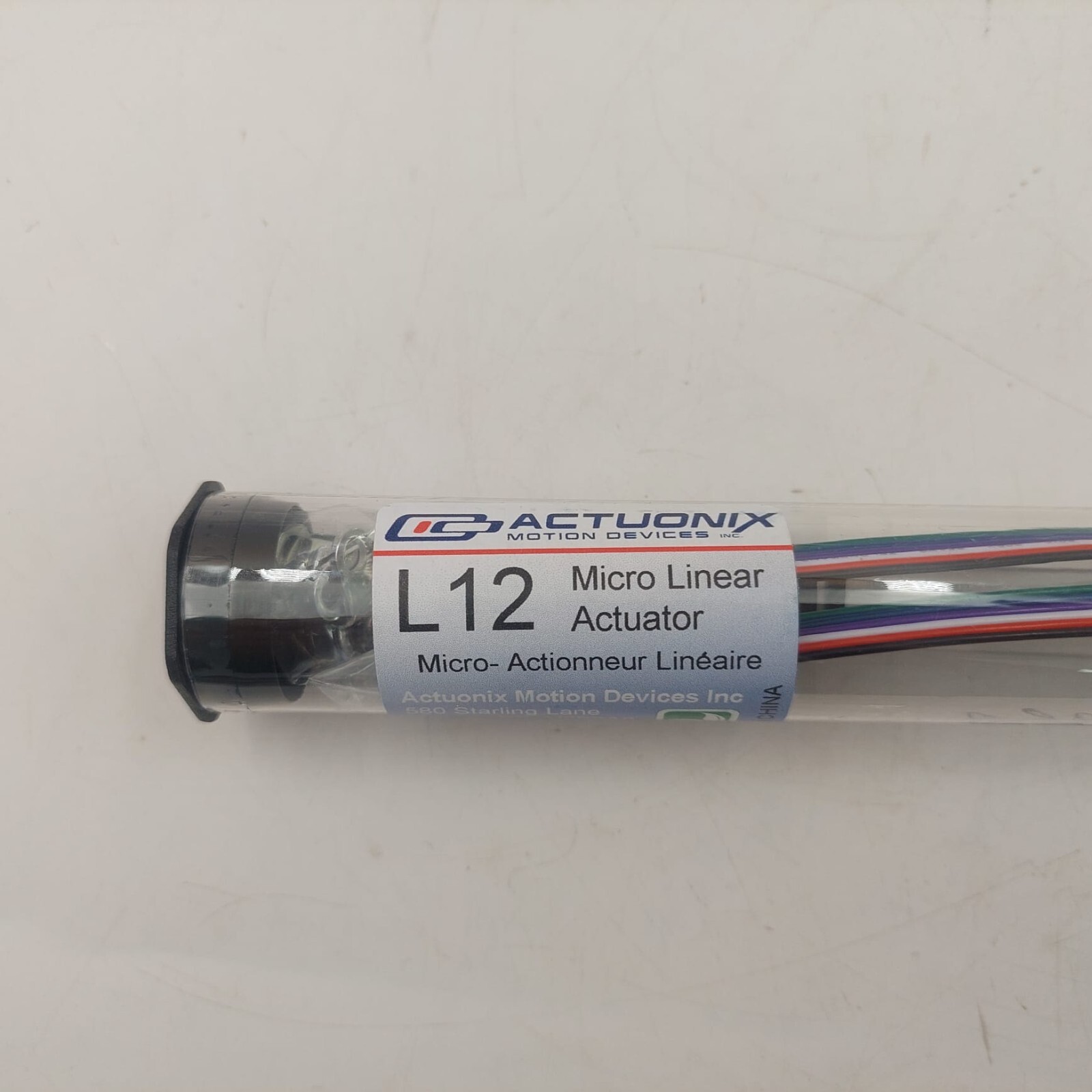 Actuonix L12-I Micro Linear Actuator w/Internal Controller 50mm 100:1 12 volts