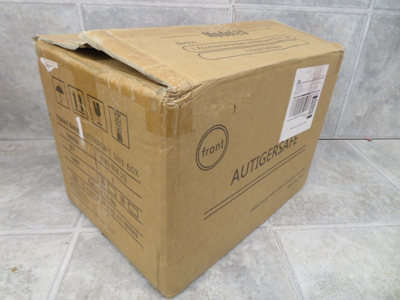 Autigersafe MODEL: XMA-M4-20 SAFEBOX