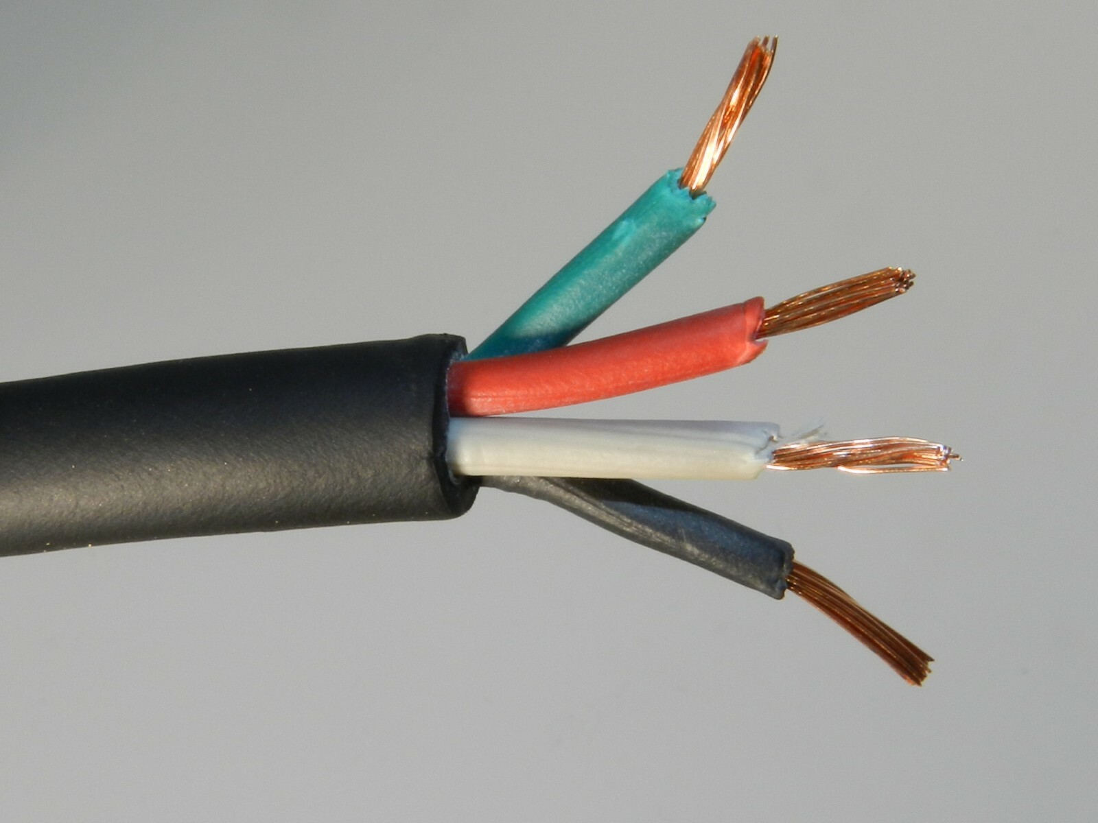 5 ft 14/4 SJOOW SJO SJ SJ00W Black Rubber Cord Outdoor Flexible Wire/Cable