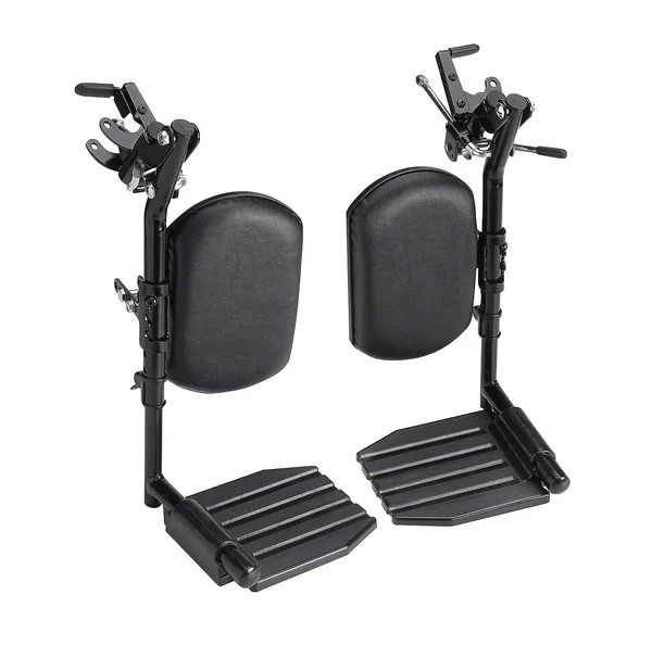 Invacare Wheelchair Elevating Legrest with Padded Calf Pads, Footrest with Swing