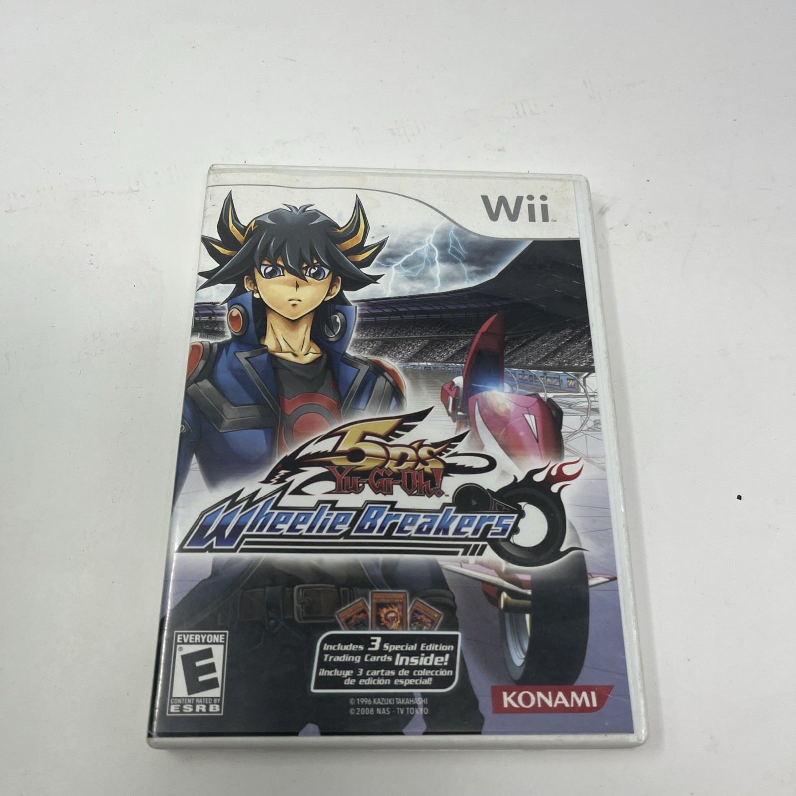 Yu-Gi-Oh 5D's Wheelie Breakers Nintendo Wii Case Only (NO GAME OR CARDS)