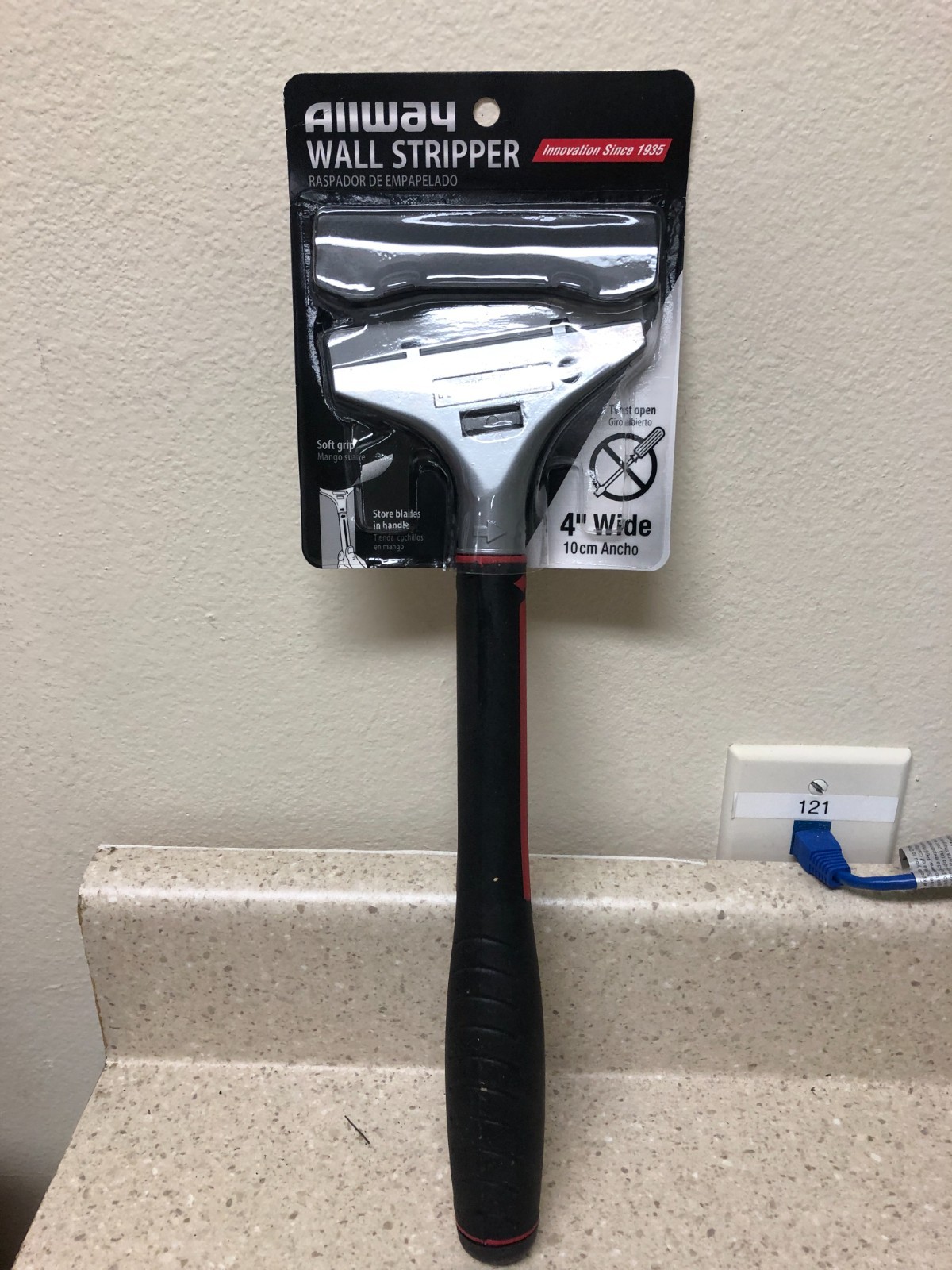 Allway 4 in. W Steel Wall Stripper