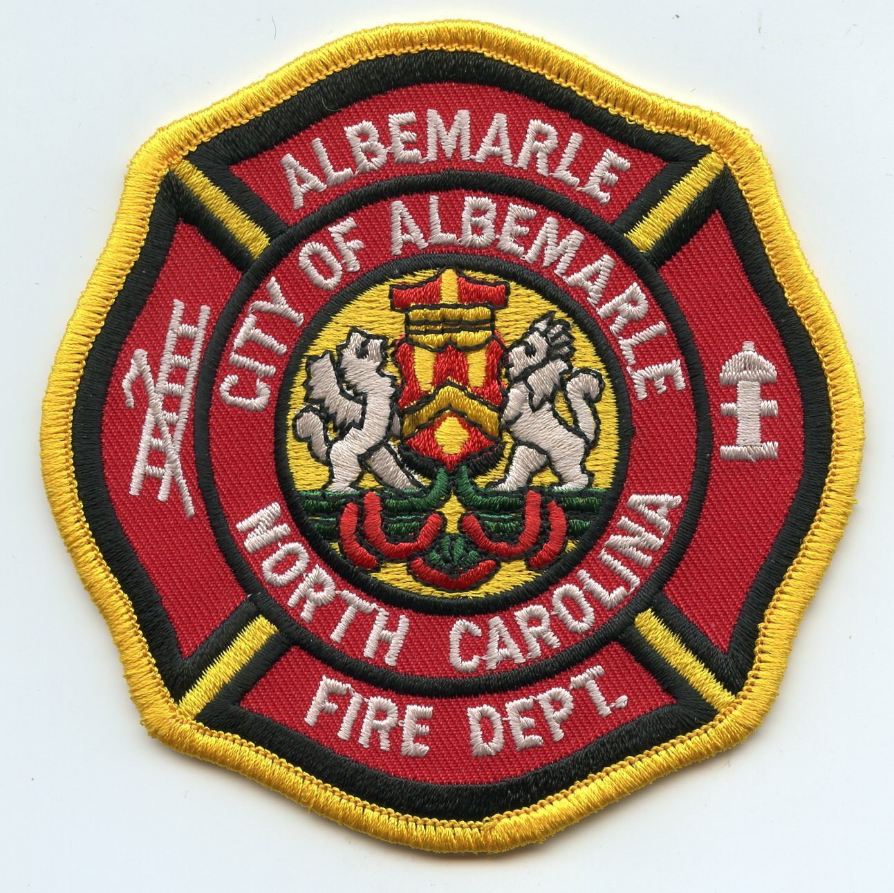 ALBEMARLE NORTH CAROLINA FIRE PATCH