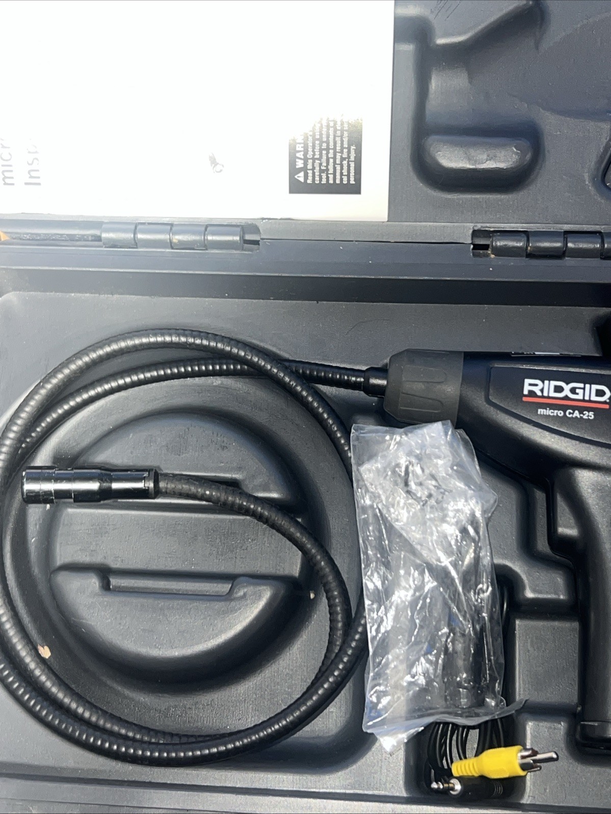 RIDGID CA-25 Micro Visual Inspection & Diagnostic Handheld Camera w_ 2.7 in #1