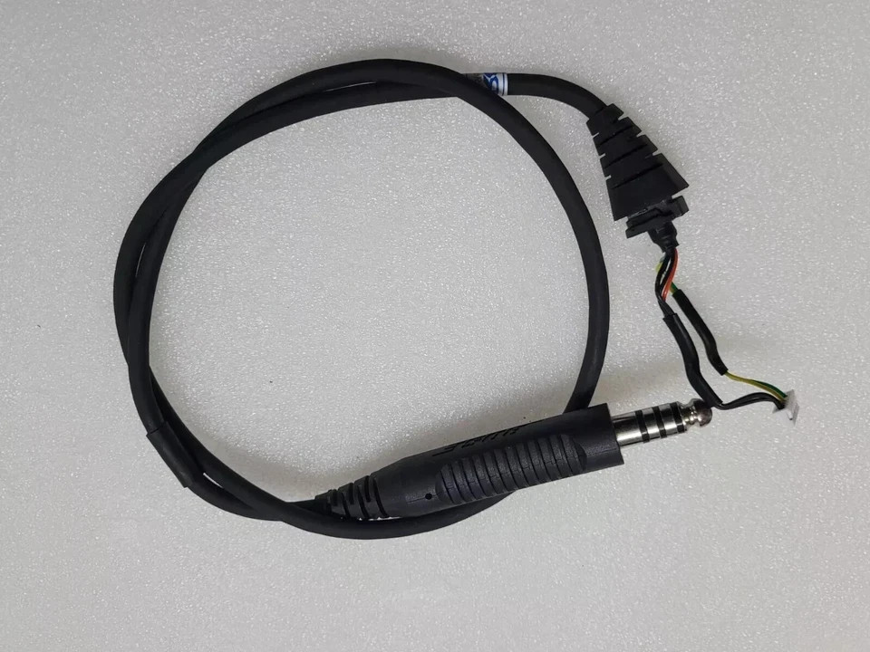Bose A20 Aviation Headset control u174 Single Plug Cable 5 PIN-7 PIN Cable / DTX