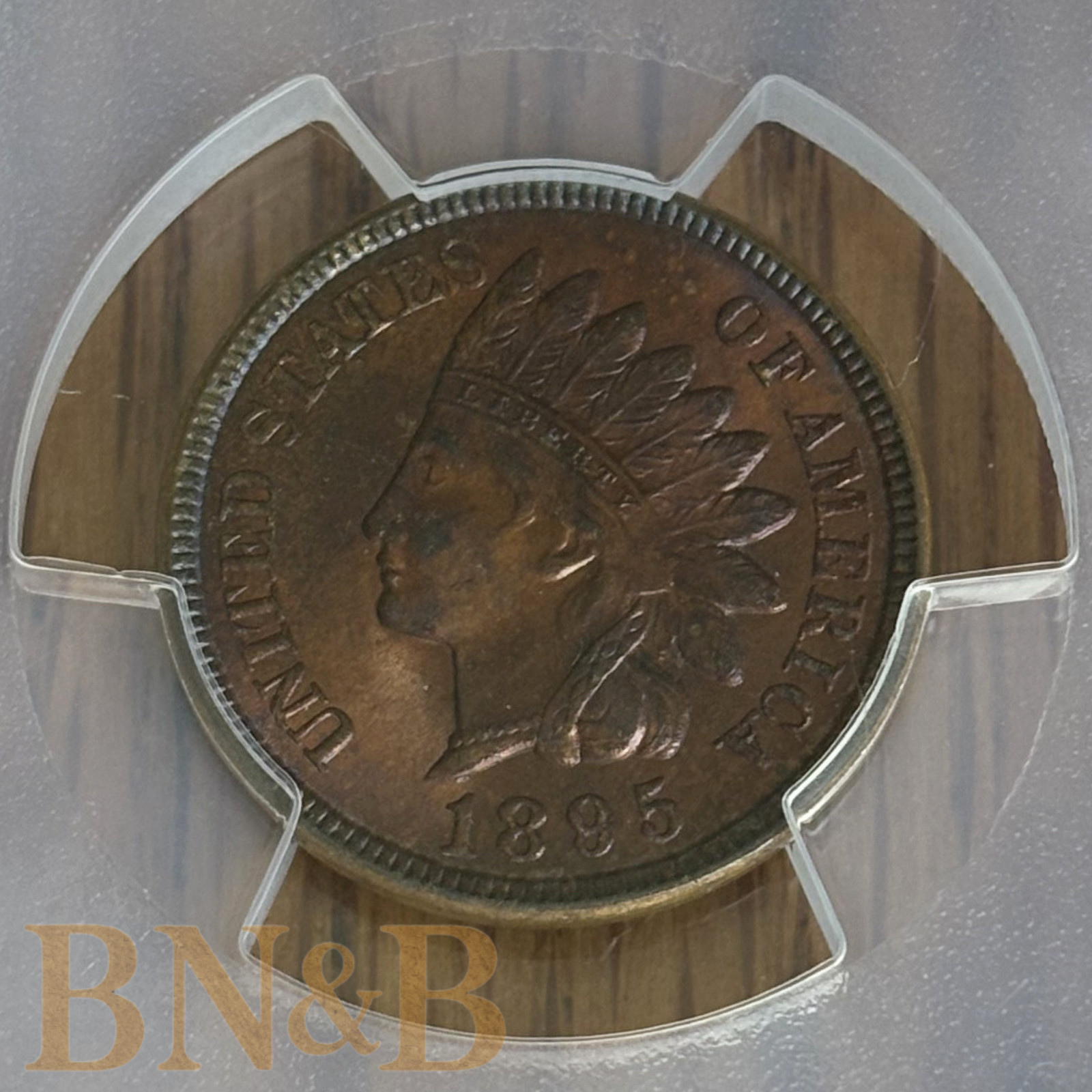 1895 Indian Head Penny PCGS MS64RB