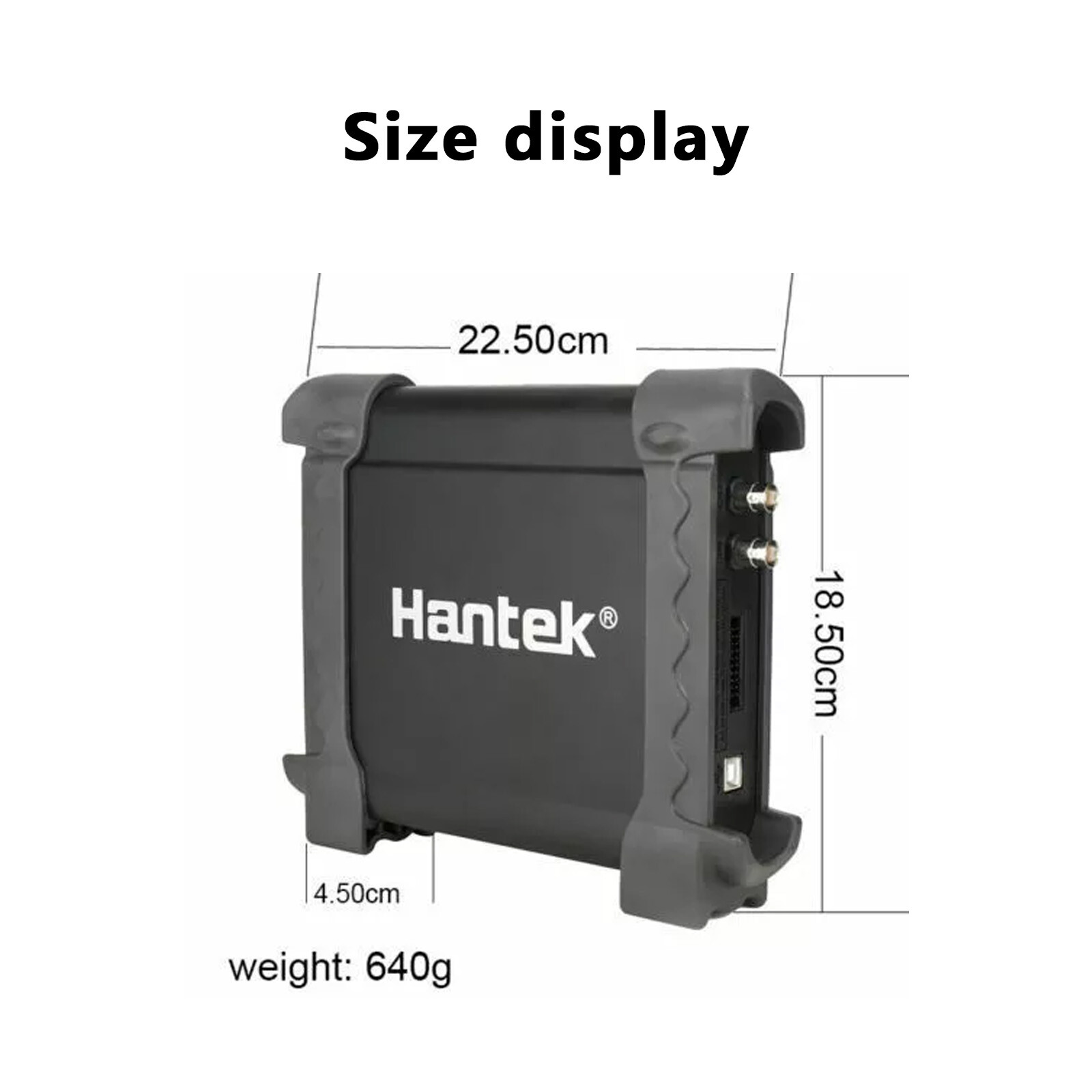 1008C Hantek 8CH Oscilloscope PC USB Automotive DAQ Program Generator Diagnostic