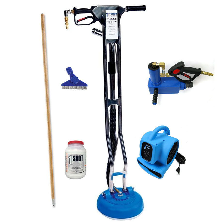 Turboforce TH40 Turbo Hybrid Tile Cleaning Spinner Wand HFT-40 TH-40 Start Up Bu