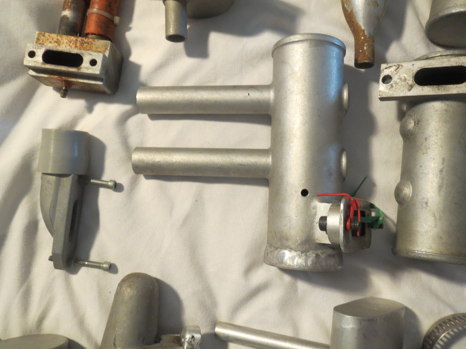 Mixed Lot of Vintage Model R/C Airplane Engine Mufflers Exhaust PARTS