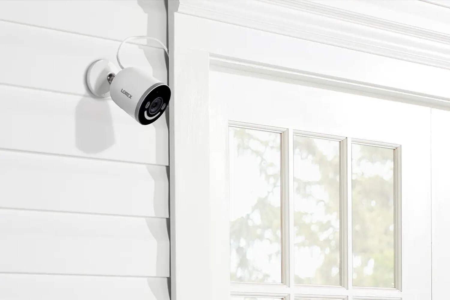 Lorex 4K Spotlight Wi-Fi 6 Security Camera W/ Smart Security Lighting - Open Box
