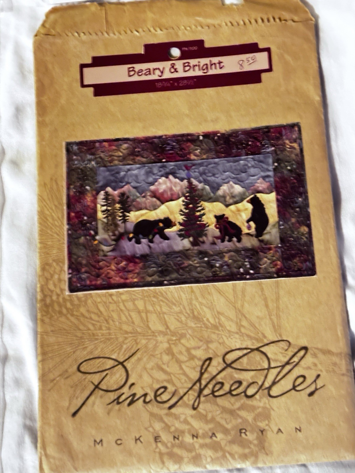 Vintage Quilt Sewing Pattern Lot of 5 Uncut Pat Sloan McKenna Ryan Bag Totes