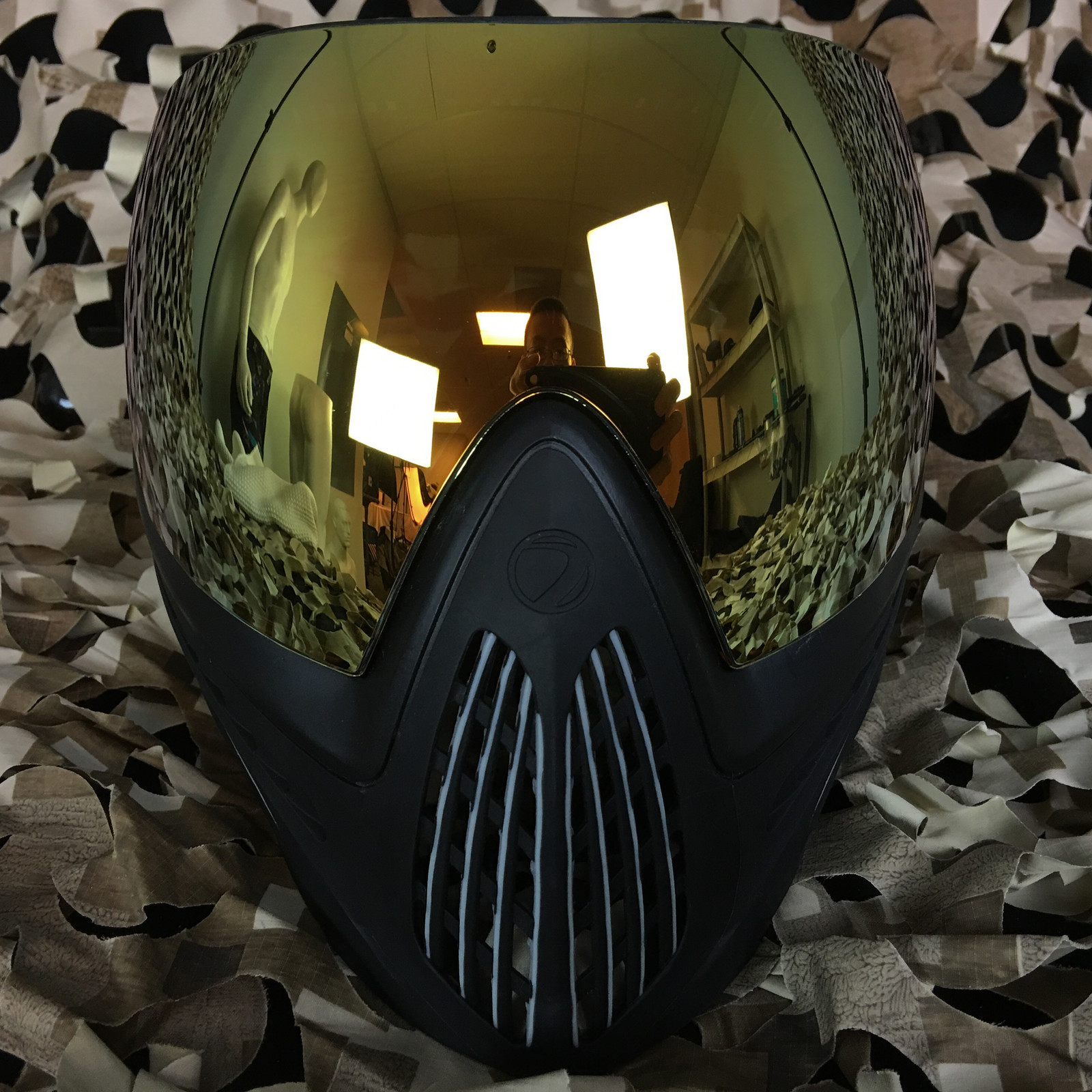 NEW Dye I4 & I5 Thermal Paintball Mask Lens - Dyetanium Faded Bronze Sunrise
