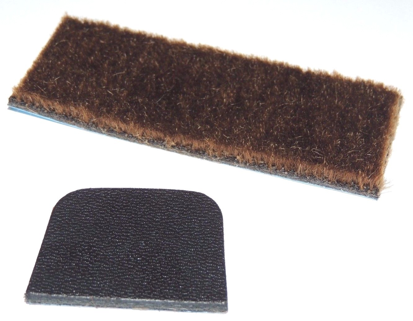 SUPER HAIR RUG Adhesive ARROW REST & LEATHER STRIKE PLATE Archery - BROWN F/SH