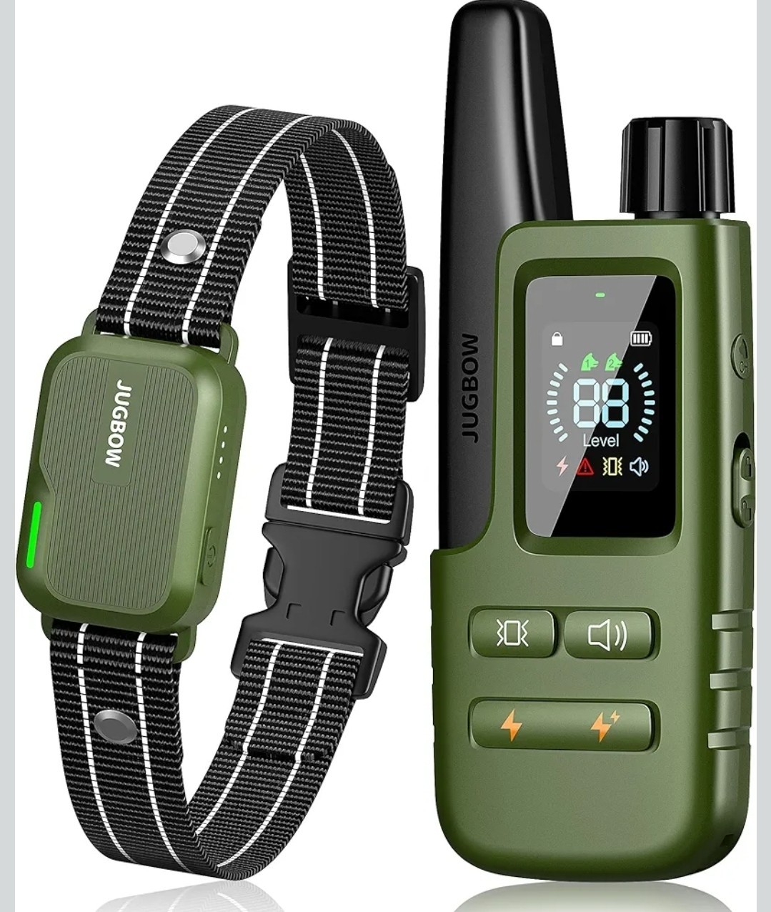 Dog Training Collar 4500FT Remote Rechargeable Shock PET Waterproof Trainer