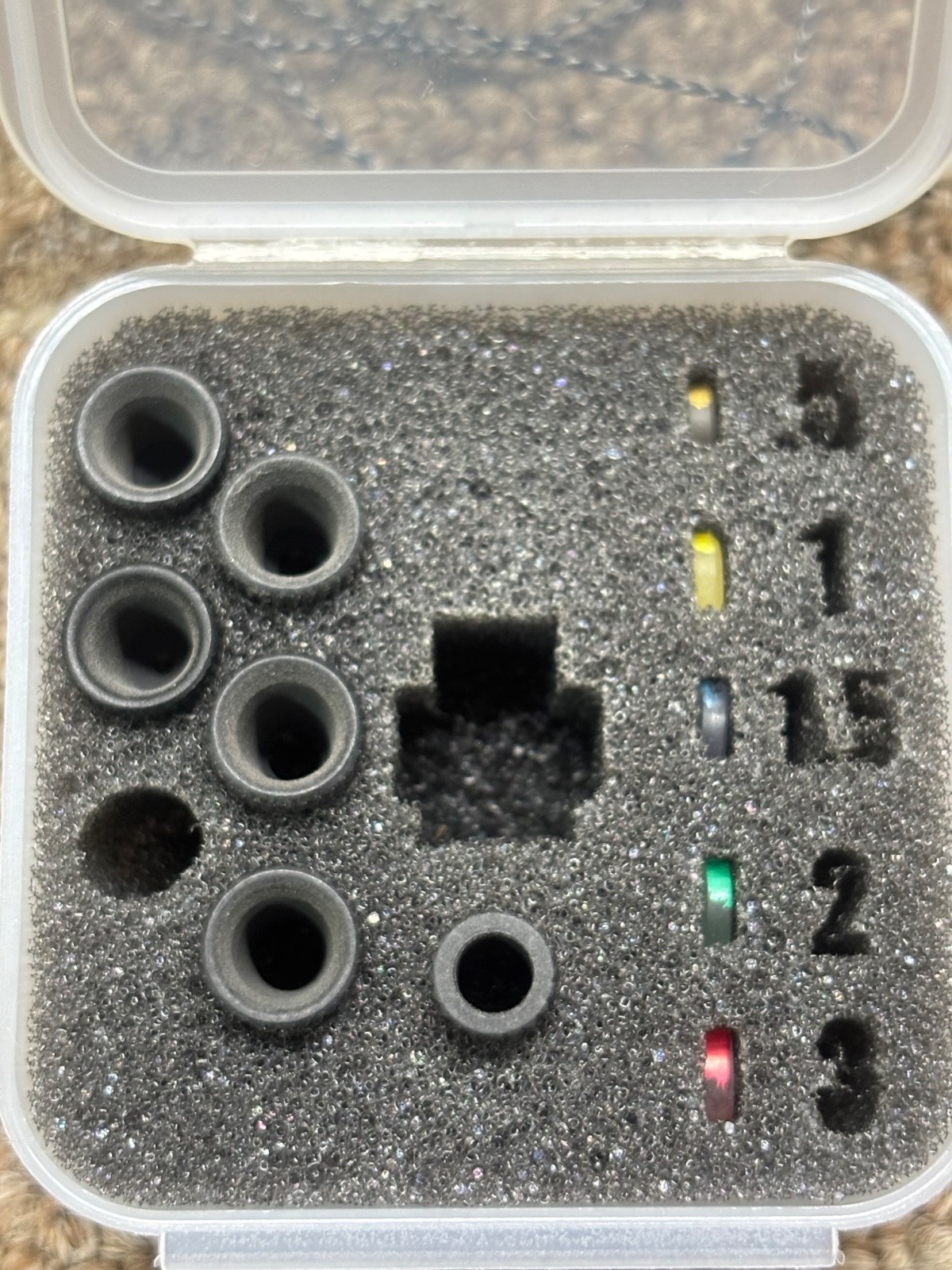 Deluxe Podium Peep Kit, missing one Apertures and included all Clarifiers