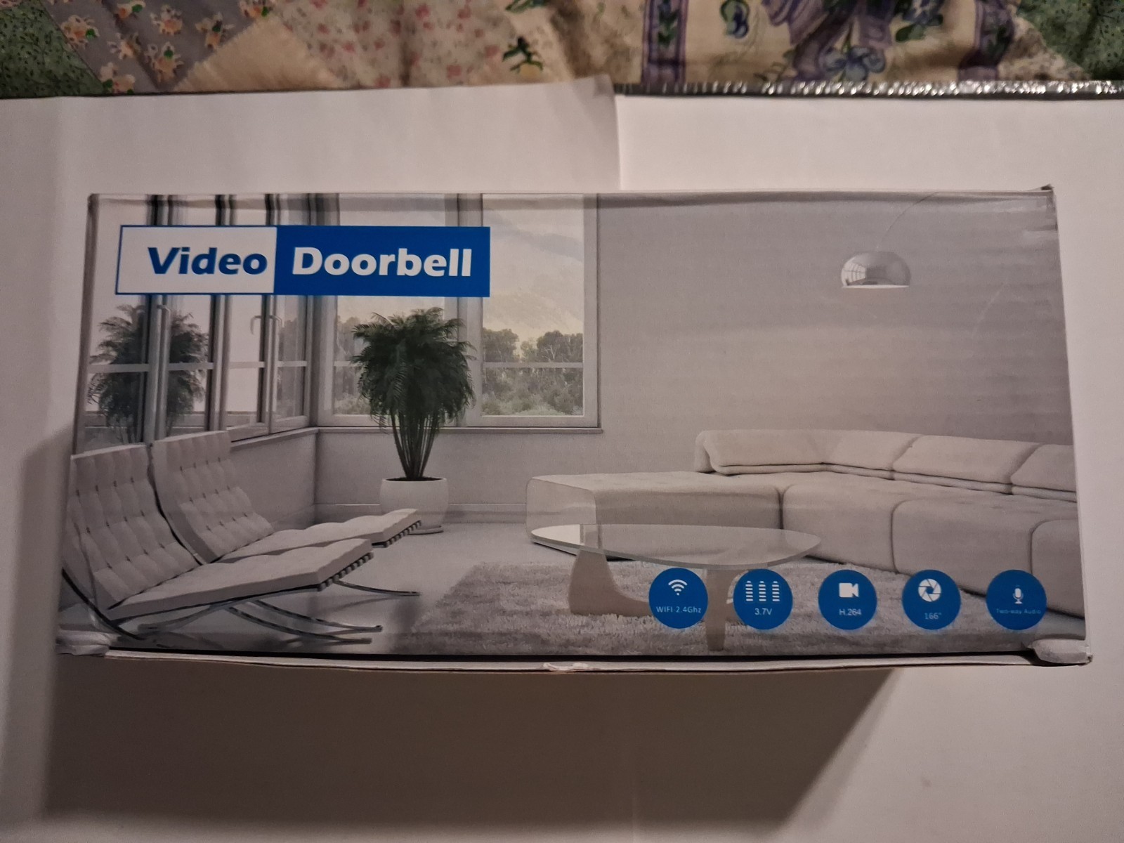 Smart Wireless WiFi Doorbell Bell Security Intercom Video Camera Door Bell Chime
