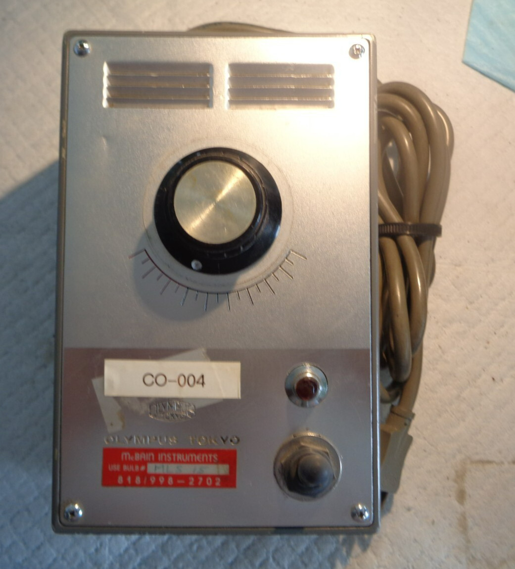 Olympus Tokyo TF Adjustable Illuminator Lamp Light Source