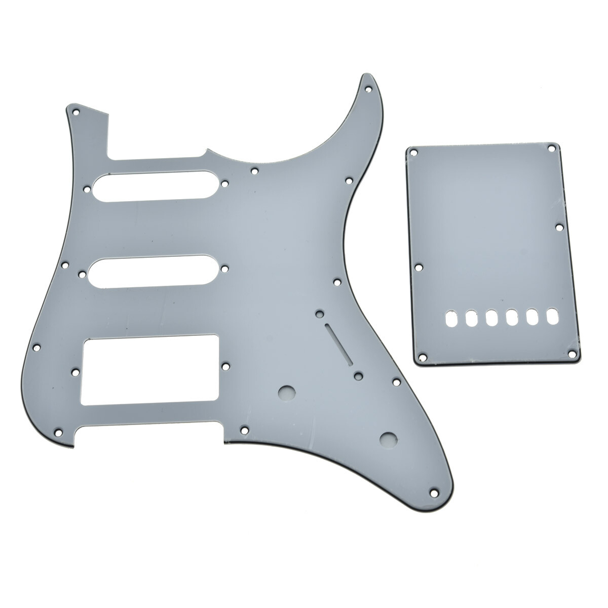 White 3 Ply Guitar Pickguard w/ Back Plate and Screws fits Yamaha PACIFICA