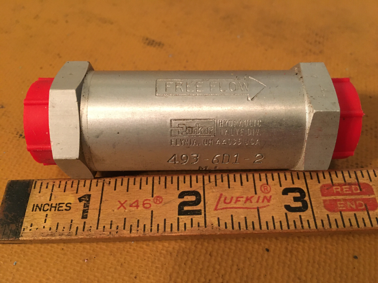 Parker 493-6D1-2 Valve