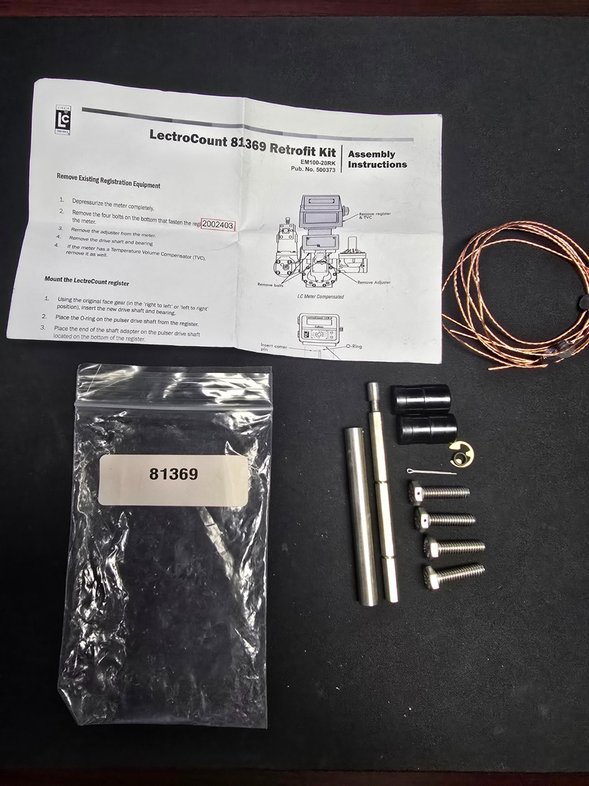 LectroCount Retrofit Kit Assembly 81369