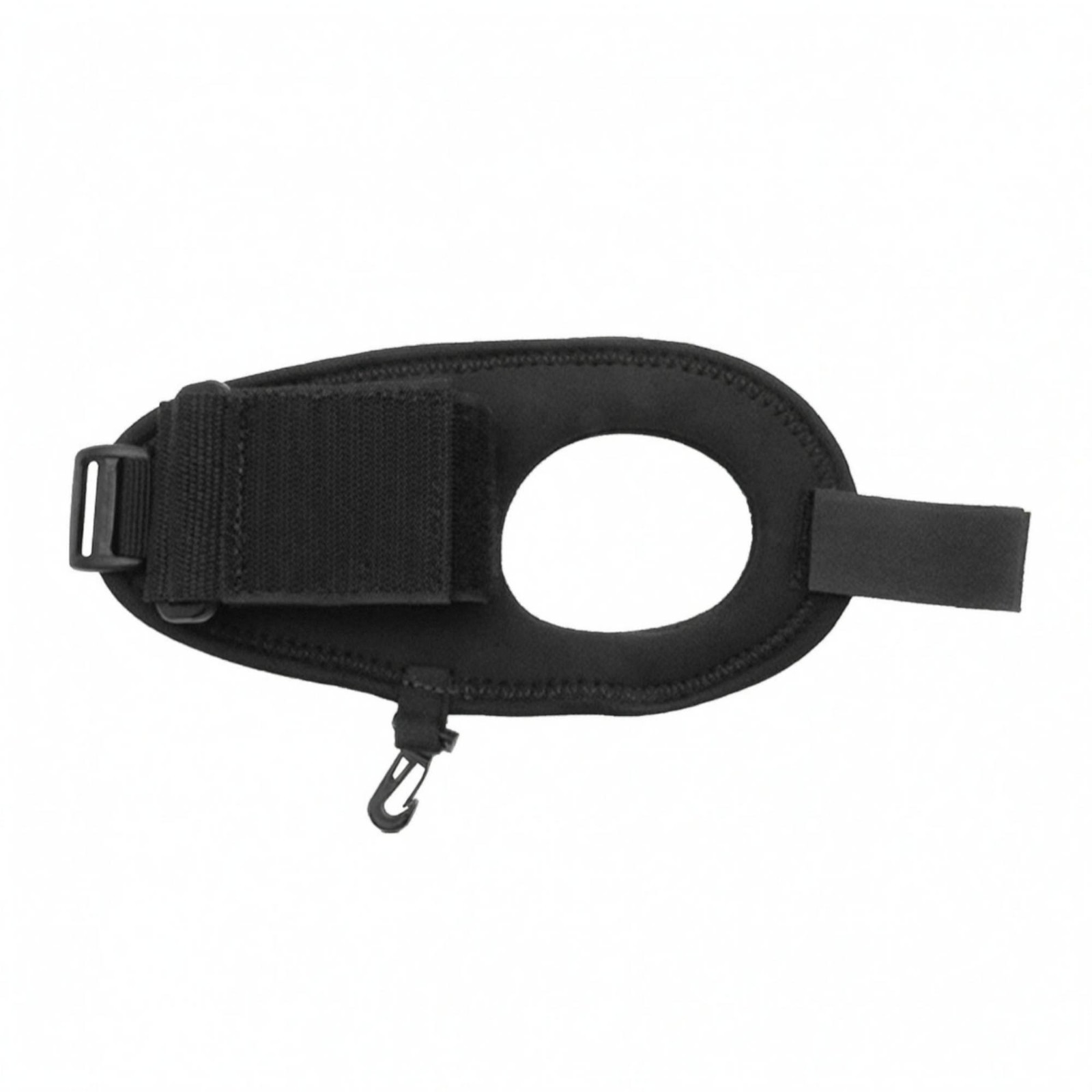 Flashlight Grip Glove Hook-and-Loop Strap Exposed-palmPalm Diving Glove Side