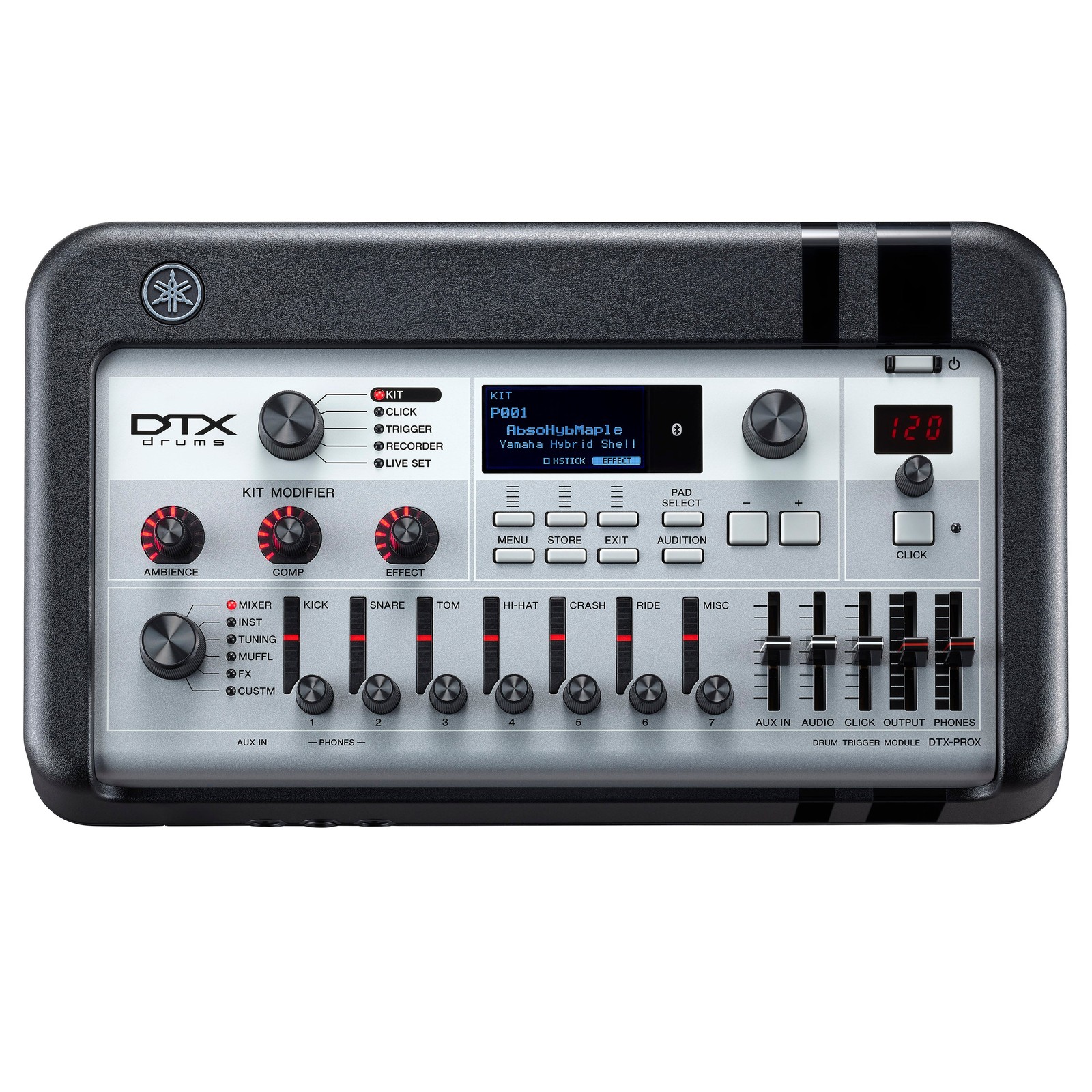 Yamaha DTX8K-X PROX Electronic Drum Set - Black Forest