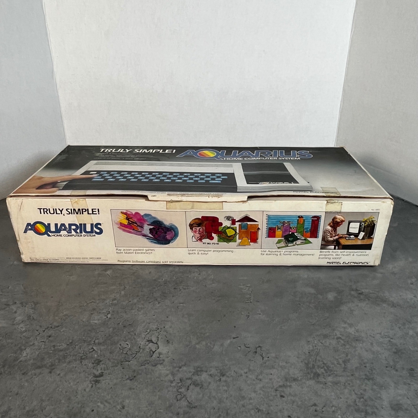 Mattel Electronics Aquarius Home Computer System 1982 Original VTG NEW UNUSED