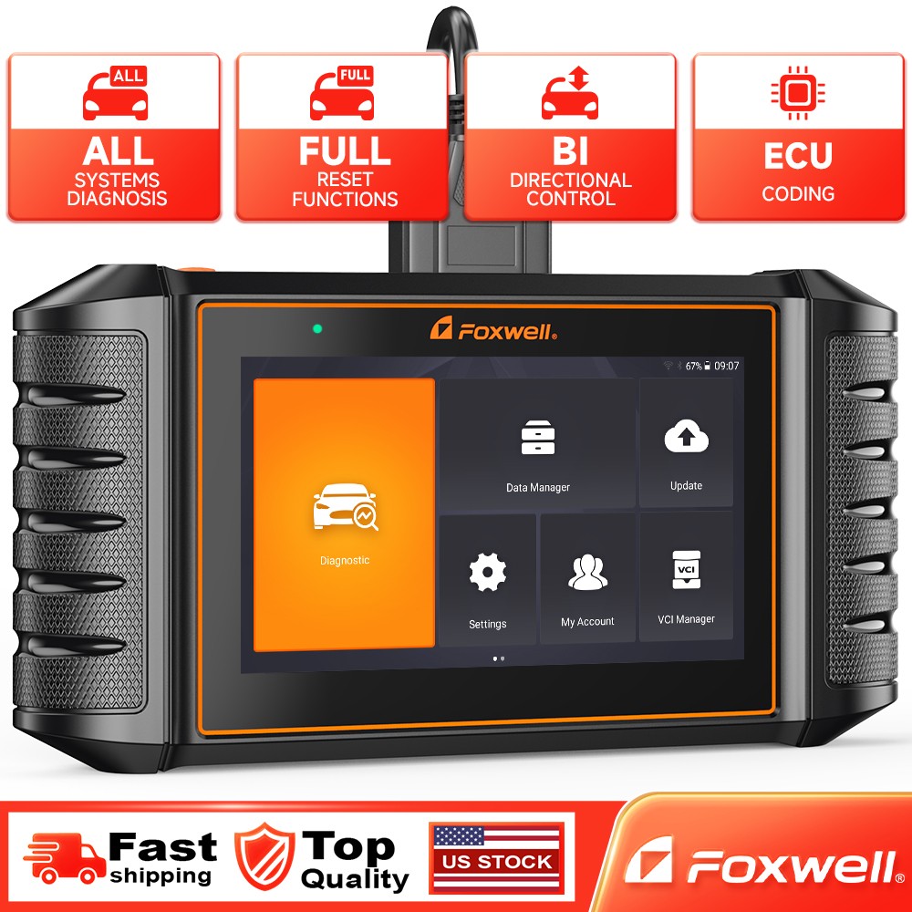 Foxwell NT710 for BMW Mini OBD2 Scanner Bidirectional Diagnostic Tool ECU Coding