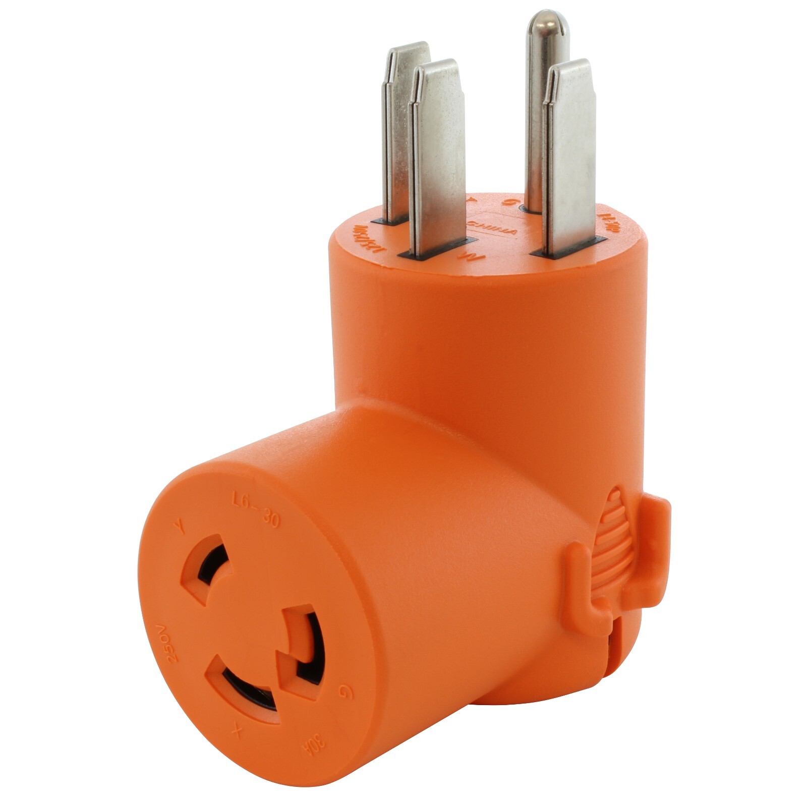 AC WORKS® AD1450L630 Adapter – NEMA 14-50P to L6-30R, 50A to 30A, 250V