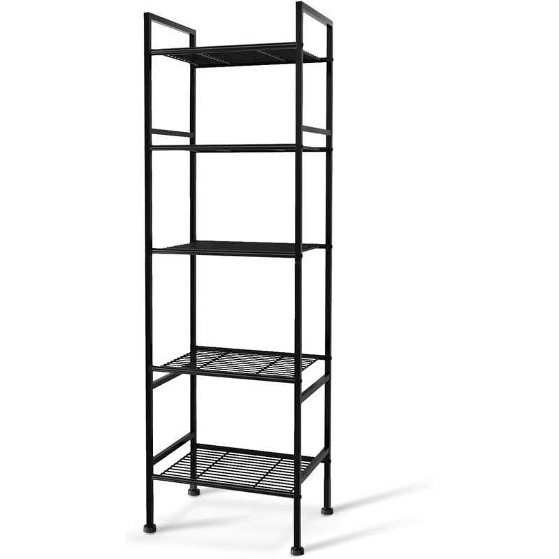 5-Tier Storage Shelf Heavy Duty Rust Proof Easy Assembly Home Office Garage New