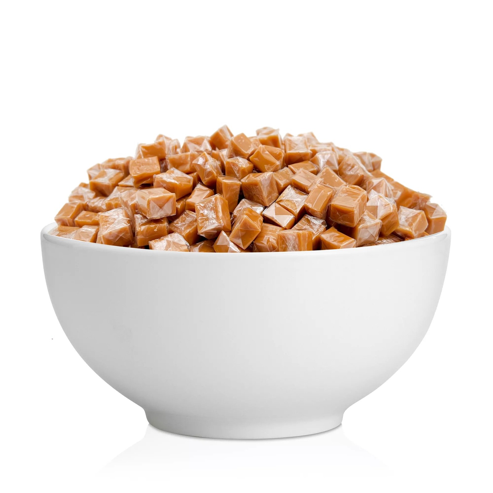 Caramel Cubes Candy - 2 Pound Bulk Pack - Individually Wrapped Around 150 Count